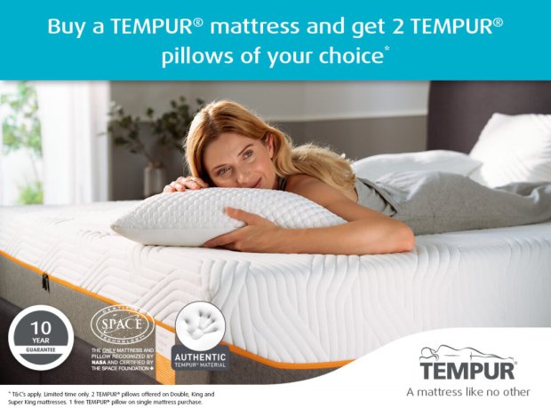 A perfect nights sleep with Tempur