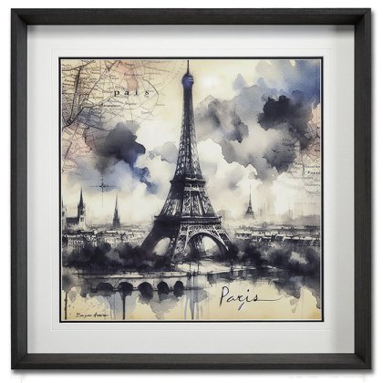 Paris Framed Picture Paris Framed Picture