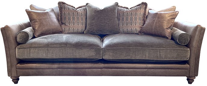 Gleneagles Grand Sofa Fabric & Leather 