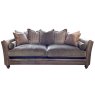 Gleneagles 4 Seater Sofa Fabric & Leather 