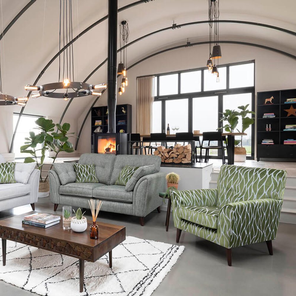 Oceanna 2 Seater Fabric Sofa Lees of Grimsby