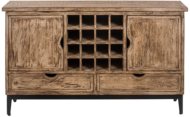 Cotswolds Reclaimed Pine Large Sideboard