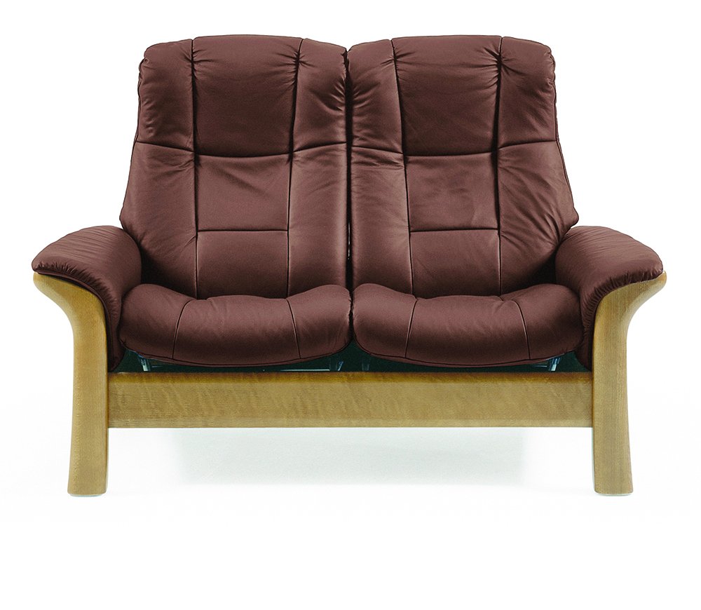 Stressless Windsor 2 Seater Sofa High Back Lees of Grimsby
