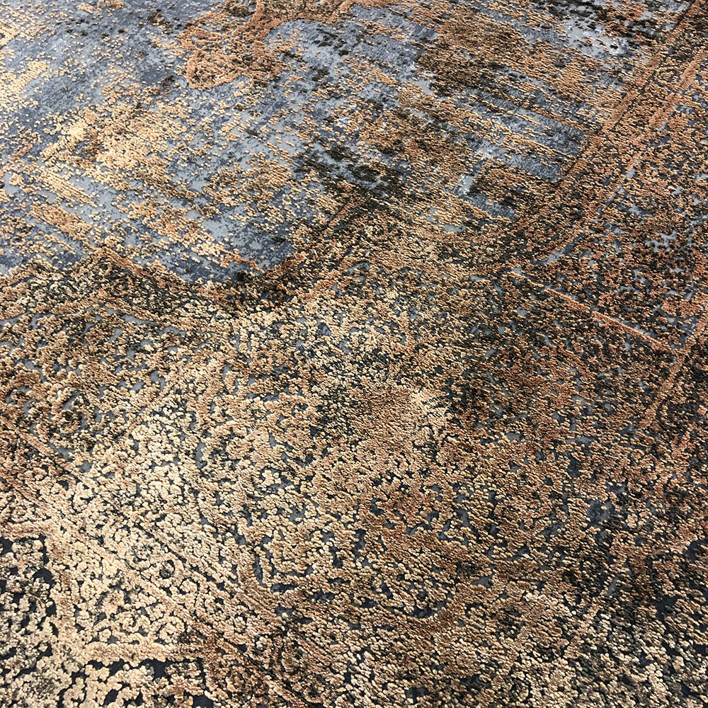 Toros Rug Overdyed Copper Lees of Grimsby