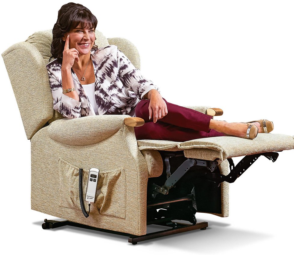 Sherborne Lynton Knuckle Small Dual Electric Riser Recliner Lees of