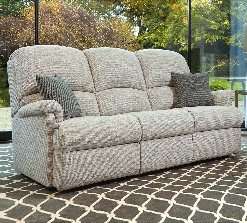 Sherborne Nevada Standard 3 Seater Fabric Sofa Lees of Grimsby