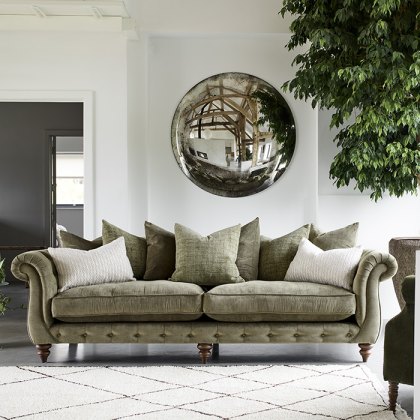 Eden 3 Seater Fabric Sofa