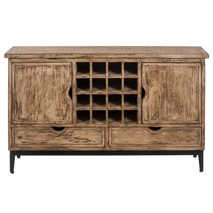 Cotswolds Reclaimed Pine Large Sideboard