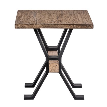 Cotswolds Reclaimed Pine Side Lamp Table Cotswolds Reclaimed Pine Side Lamp Table