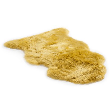 Squash Single Longwool Sheepskin Rug
