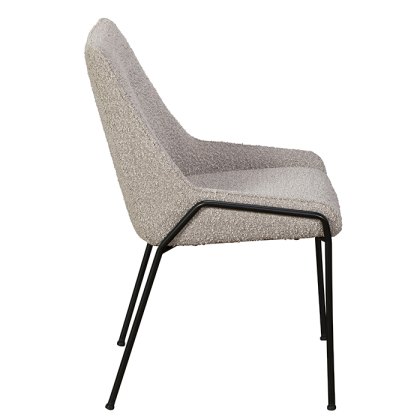 Anna Dining Chair Grey Boucle Anna Dining Chair Grey Boucle