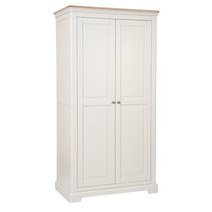 Hampton Double Wardrobe Grey Mist