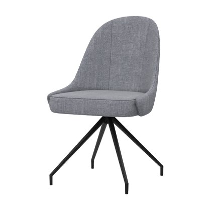 Miami Swivel Dining Chair Grey Miami Swivel Dining Chair Grey