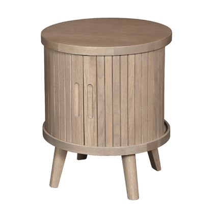 Tambour Lamp Table Tambour Lamp Table