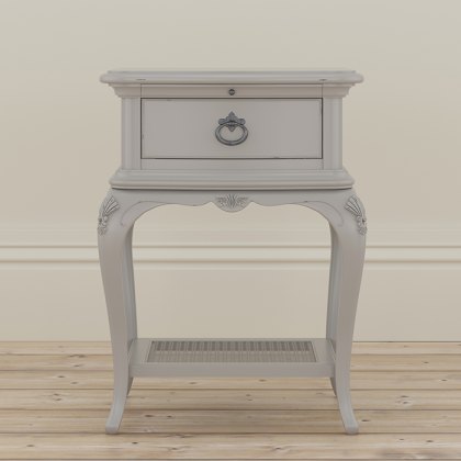 Monaco Bedside Table Grey