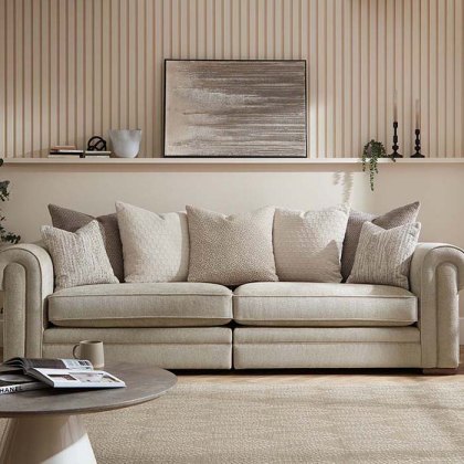 Zeus Extra Large Fabric Sofa
