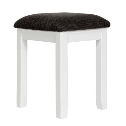 Henley White Stool