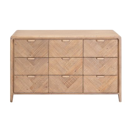 Atauro 9 Wide Chest of Drawers