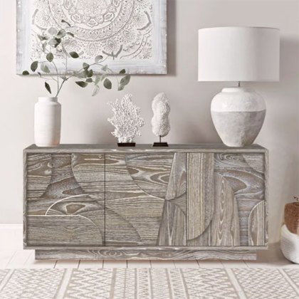 Dakota 3 Door Wood Sideboard Dakota 3 Door Wood Sideboard