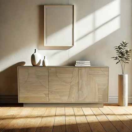 Dakota 3 Door Oak Sideboard Dakota 3 Door Oak Sideboard