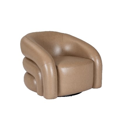 Cocoon Swivel Armchair Taupe Cocoon Swivel Armchair Taupe