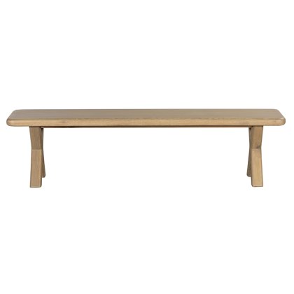 Flynn 180cm Oak Dining Bench Flynn 180cm Oak Dining Bench