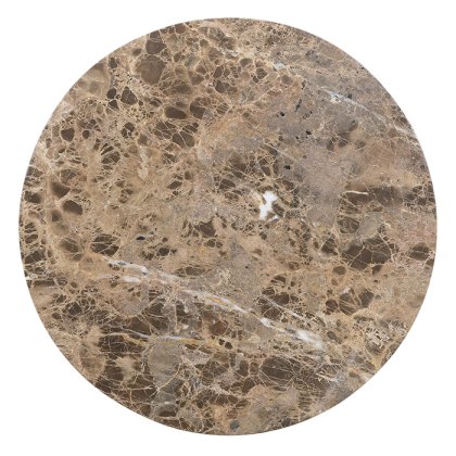 Academic Fusion Wood and Stone Side Table