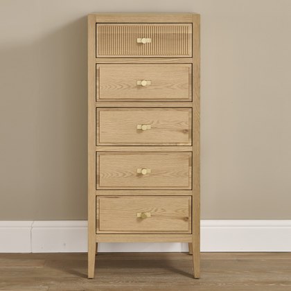 Lille 5 Drawer Wellington Chest