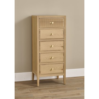 Lille 5 Drawer Wellington Chest