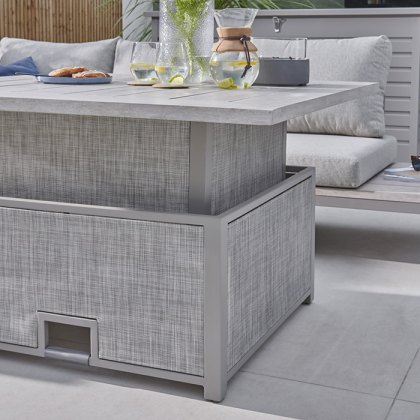 Kettler Marina Corner Lounge Set with High/Low Dining Table Kettler Marina Corner Lounge Set with High/Low Dining Table