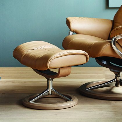 Stressless Mayfair Signature Footstool Stressless Mayfair Signature Footstool