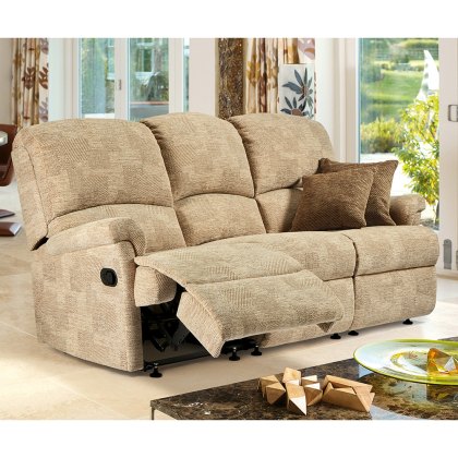Nevada Standard 3 Seater Fabric Reclining Sofa Nevada Standard 3 Seater Fabric Reclining Sofa