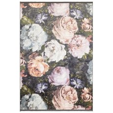 Floretta Charcoal Blush Rug