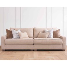 Hampton 4 Seater Fabric Sofa Hampton 4 Seater Fabric Sofa