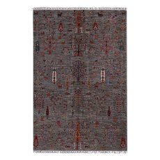 Pictoral Hand Knotted Rug Pictoral Hand Knotted Rug