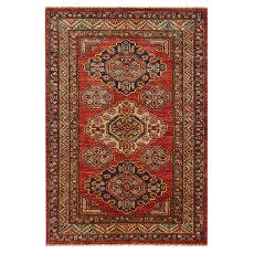 Supreme Kazak Hand Knotted Rug Supreme Kazak Hand Knotted Rug