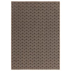 Global Black Lattice Rug