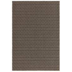 Global Black Mosaic Rug