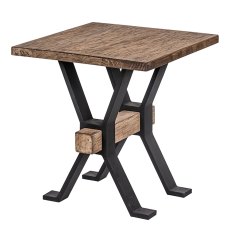Cotswolds Reclaimed Pine Side Lamp Table Cotswolds Reclaimed Pine Side Lamp Table