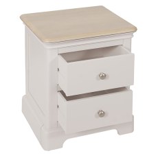 Hampton 2 Drawer Bedside Table