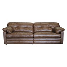 Scott Leather Split 4 Seater Sofa Scott Leather Split 4 Seater Sofa