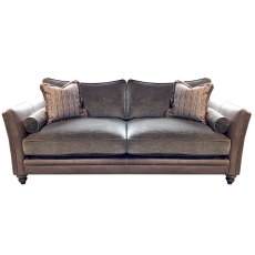 Gleneagles 4 Seater Sofa Fabric & Leather