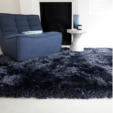 Plush Rug Navy