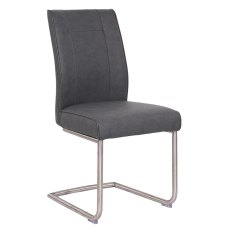 Apollo Dark Grey Contour Dining Chair Apollo Dark Grey Contour Dining Chair