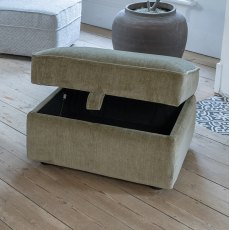 Alstons Evesham Fabric Storage Stool Alstons Evesham Fabric Storage Stool