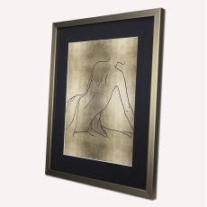 Female Figure 4 Framed Picture