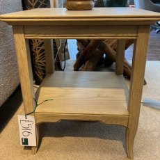 Toulon Lamp Table Oak Toulon Lamp Table Oak