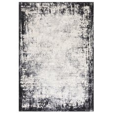 Kuza Border Grey Rug Kuza Border Grey Rug
