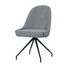 Miami Swivel Dining Chair Grey