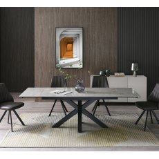Kalufa Ceramic Extending Dining Table Kalufa Ceramic Extending Dining Table